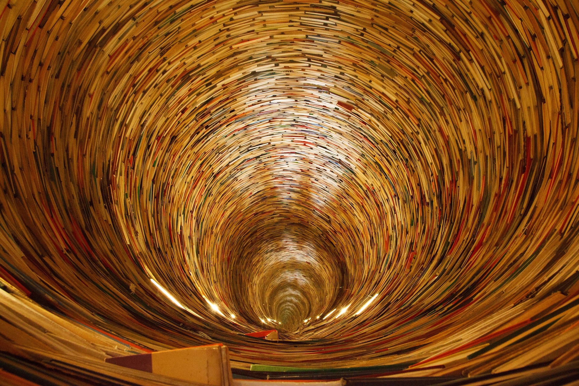 A bottomless pit of books