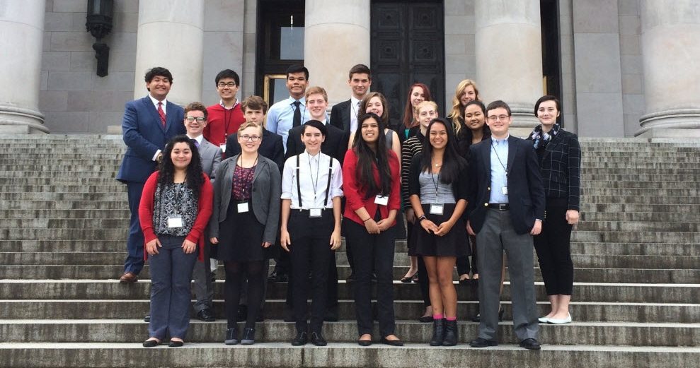 Members of Washingtons Legislative Youth Advisory Council