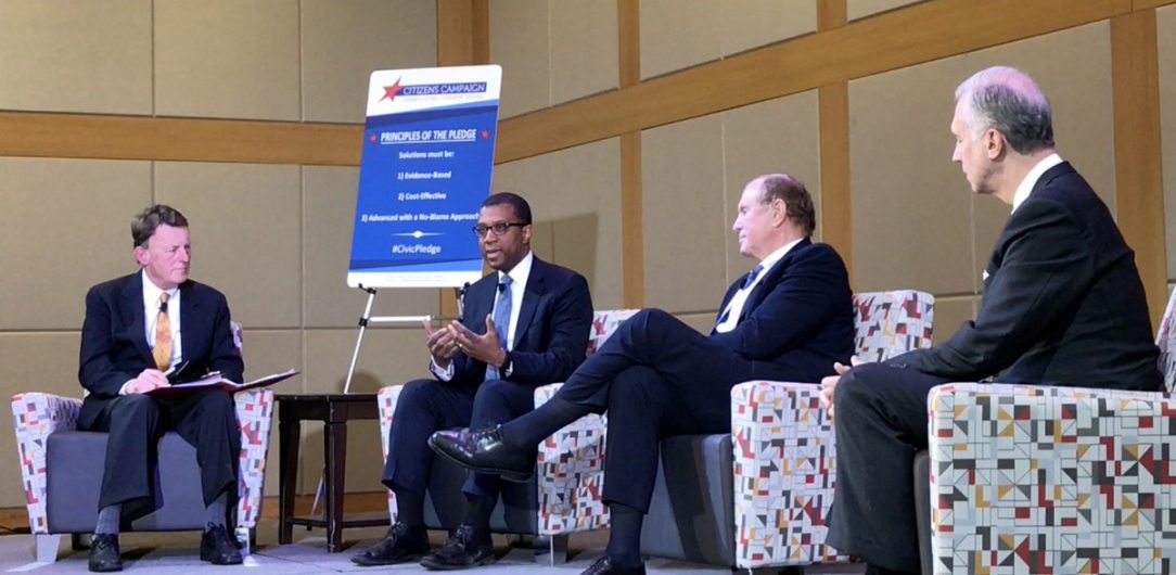 A forum with candidates for NJ Governor and the Citizens Campaign.