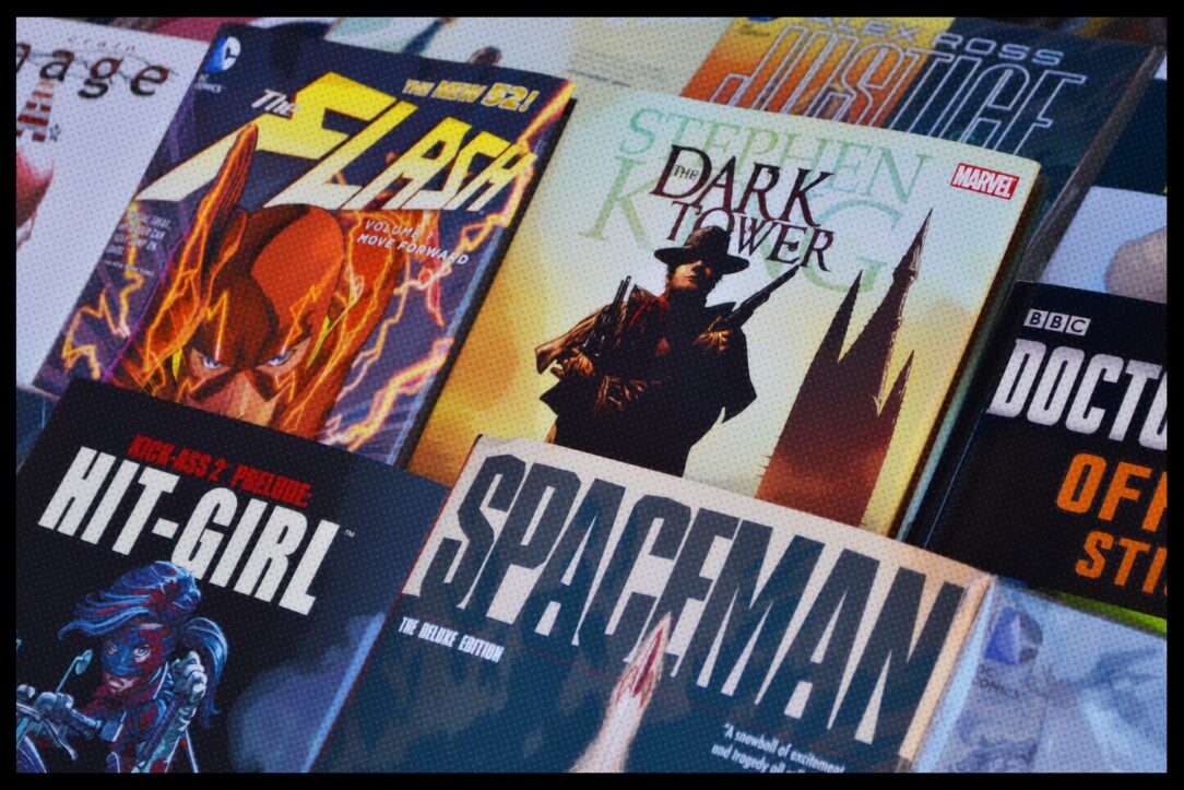 Close up shot of comic book covers. Have you tried teaching civics with comic books?